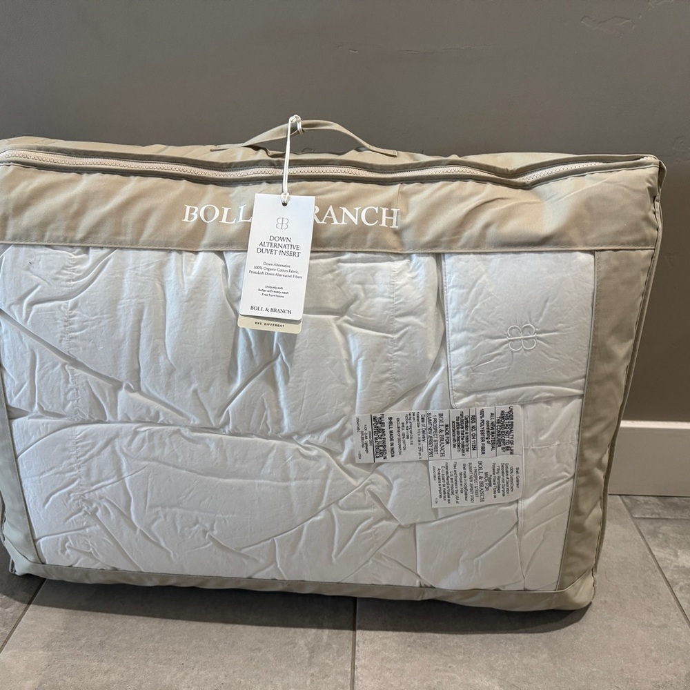 Boll & Branch Down Alternative Duvet Insert LIGHTWEIGHT King/Cal King